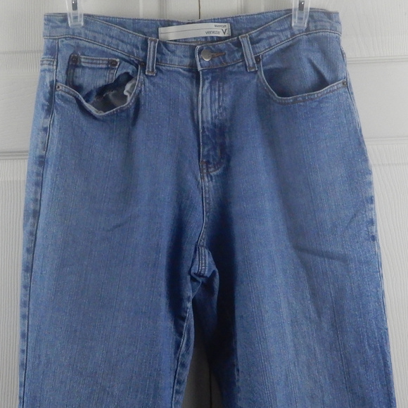 Venezia Blue Jeans Stretch Pants Denim Pockets - Picture 5 of 6